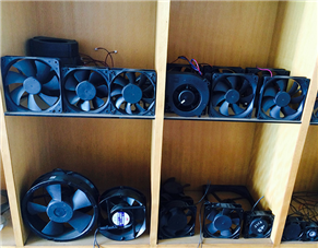 风扇样品展示 